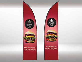 double-sided arcfin banners
